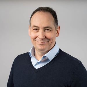 This image shows Mehdi Bounoua, Sales Director EMEA at Hatteland Technology